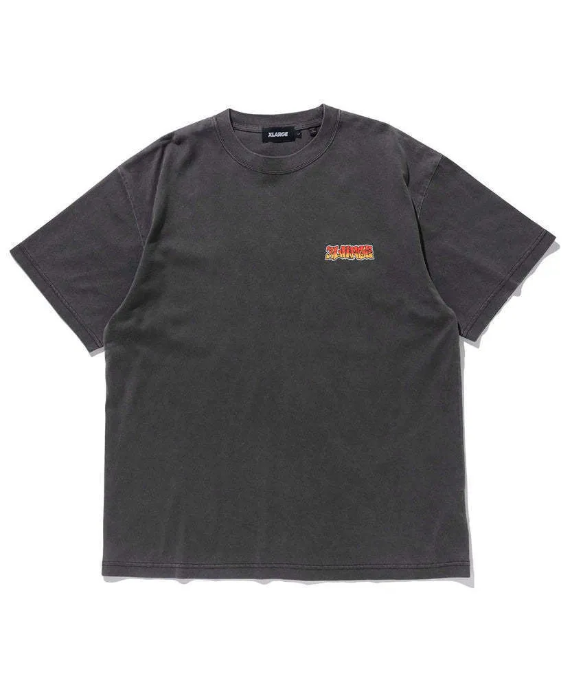 X-Large  |Crew Neck Unisex Street Style Plain Cotton Short Sleeves