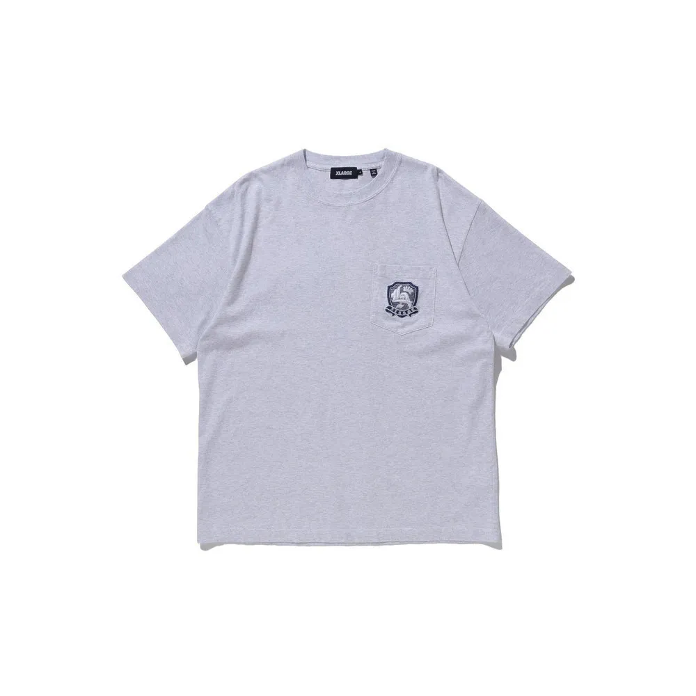 X-Large  |Crew Neck Unisex Street Style Plain Short Sleeves Logo